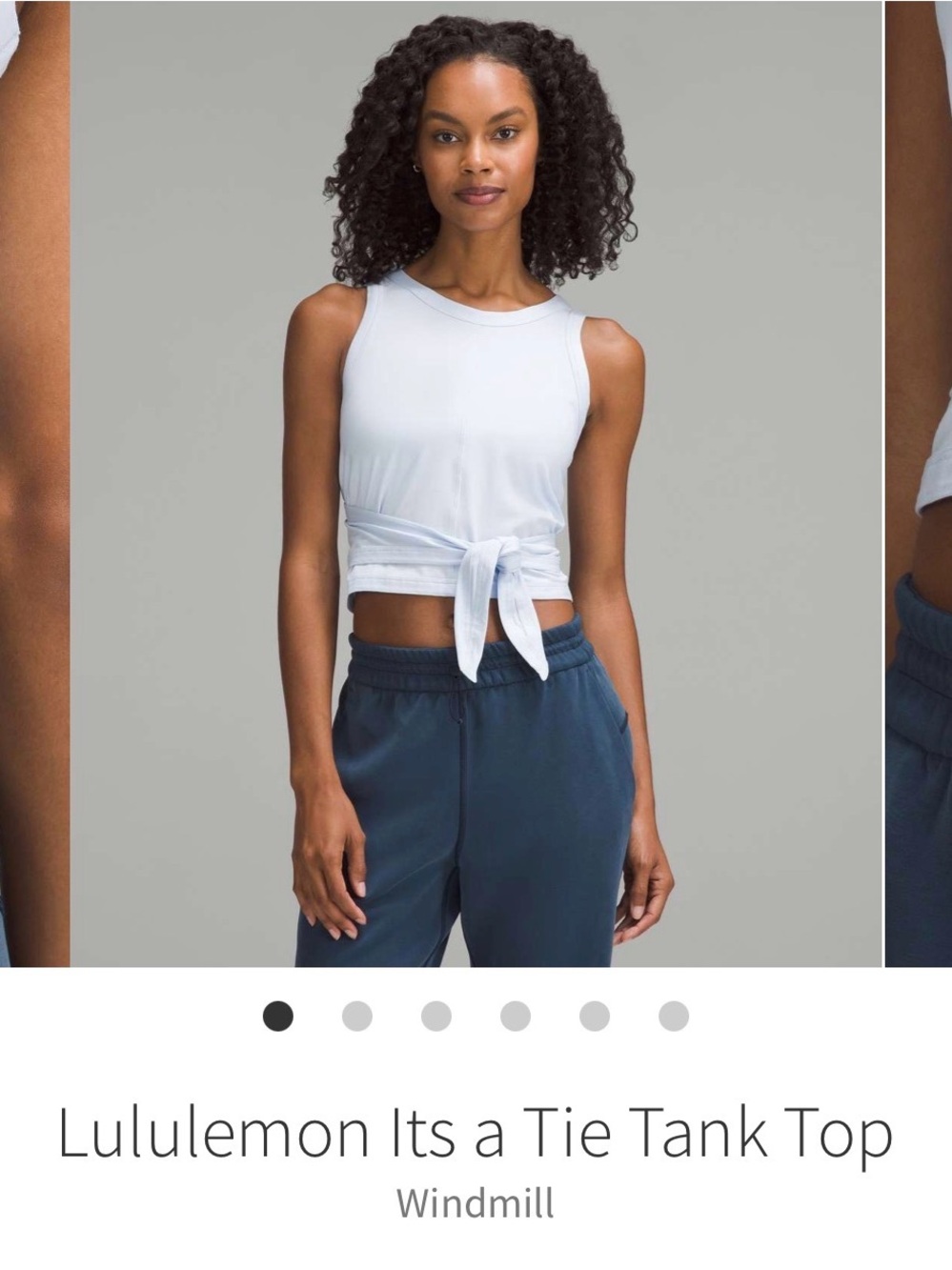 Lululemon Its a Tie Tank Top - Windmill